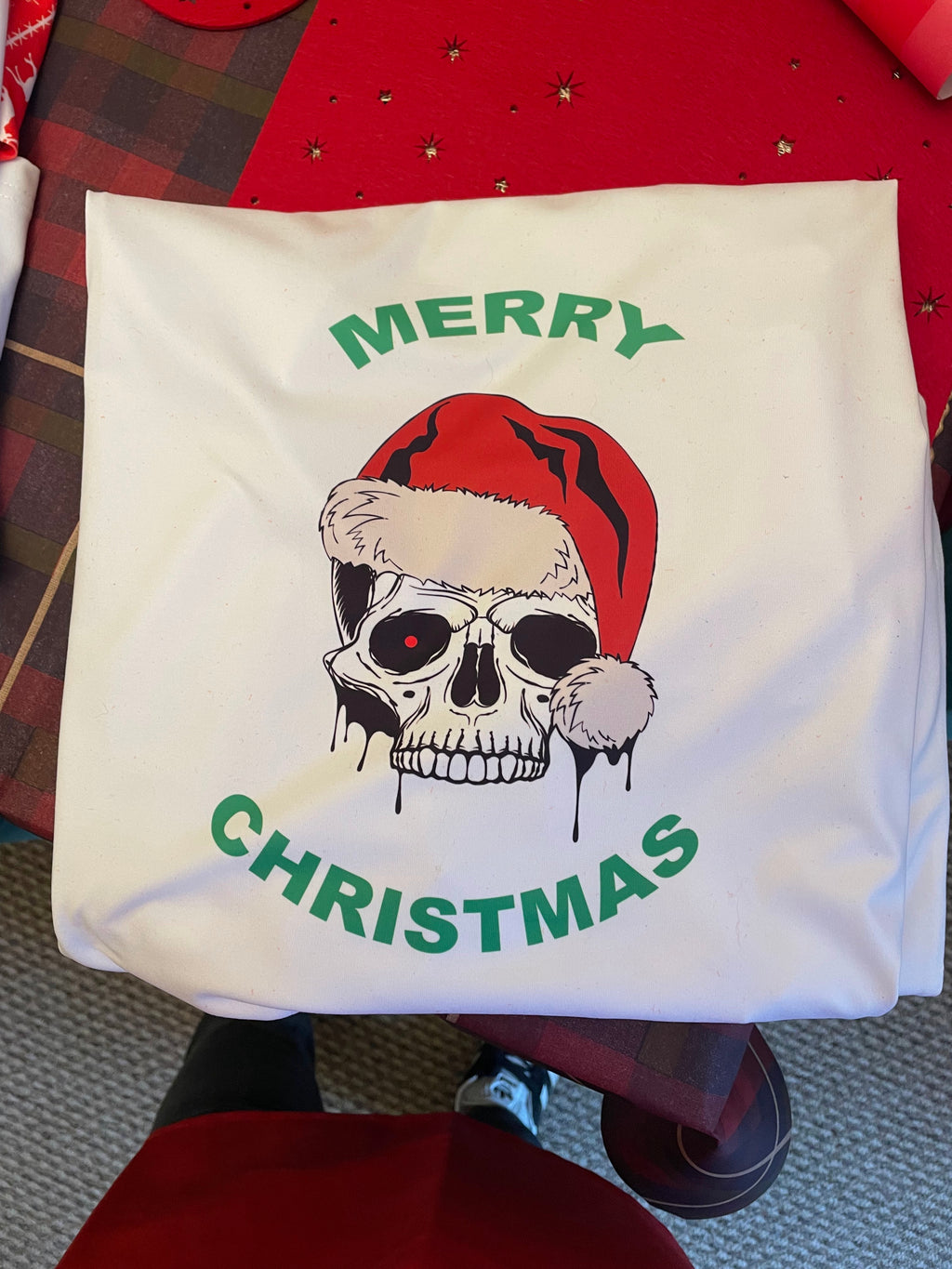 Personalised Christmas pyjamas adult and child